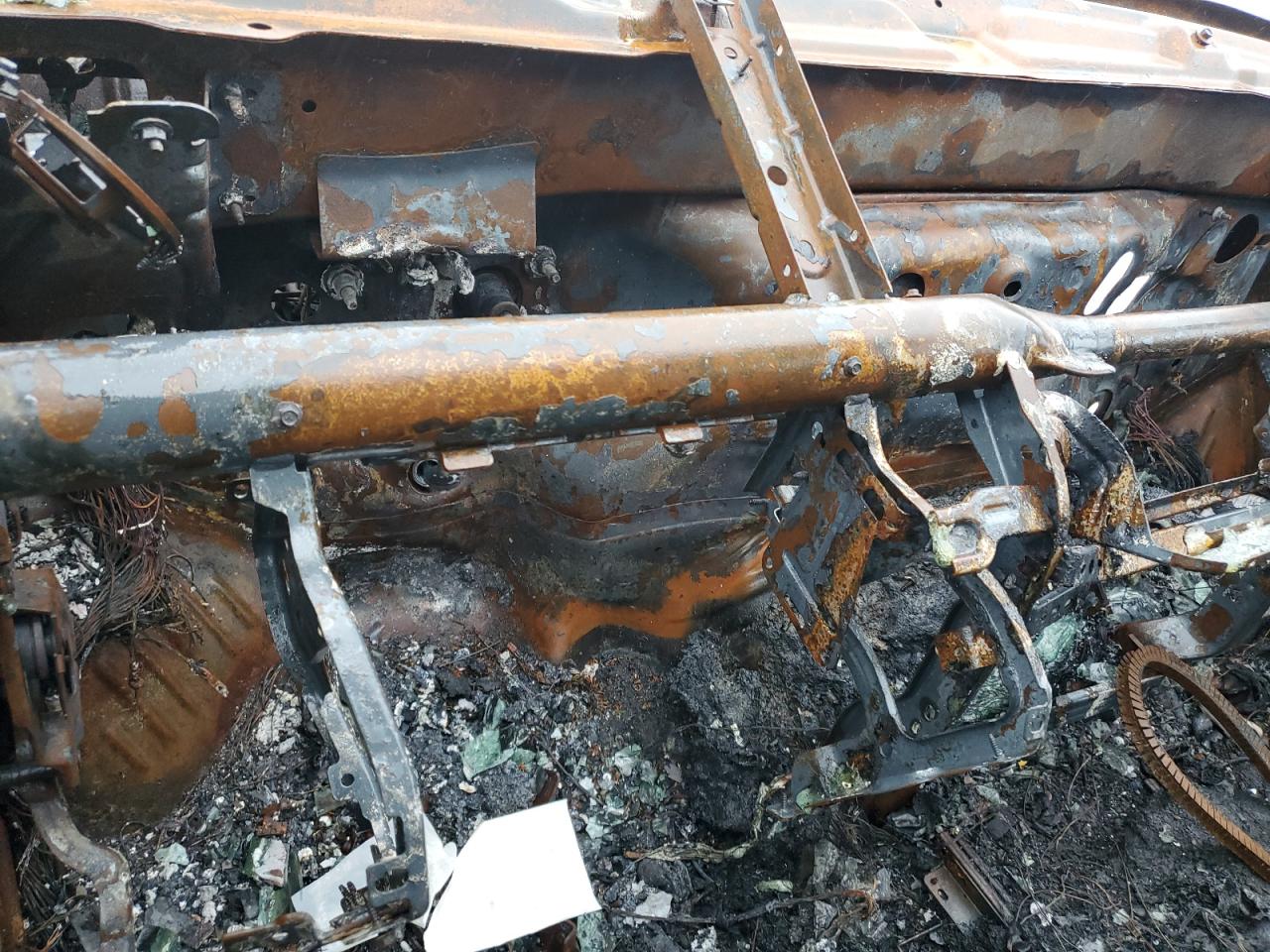2014 RAM 2500 VIN 3C6UR5HL2EG246187 Copart auction photo, burn damage thumbnail 9