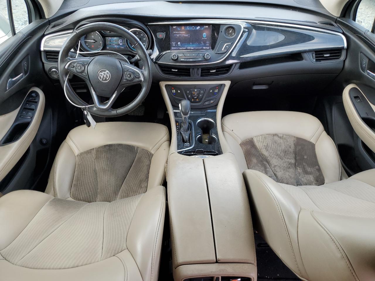 2017 Buick Envision VIN LRBFXASA2HD190727 Copart auction photo, front end damage thumbnail 8