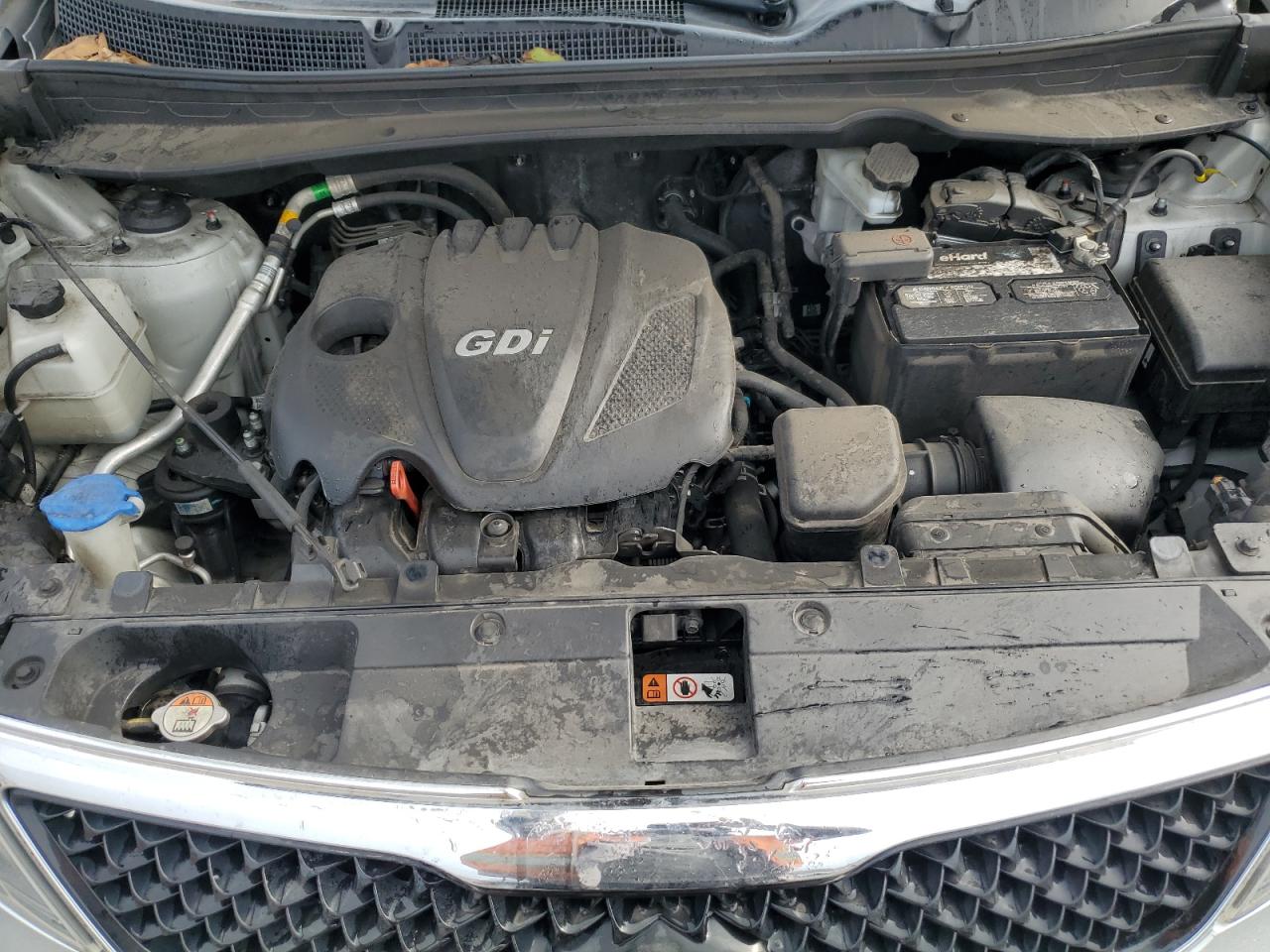2016 KIA Sportage VIN KNDPB3AC4G7839024 Copart auction photo, rear end / side damage thumbnail 12