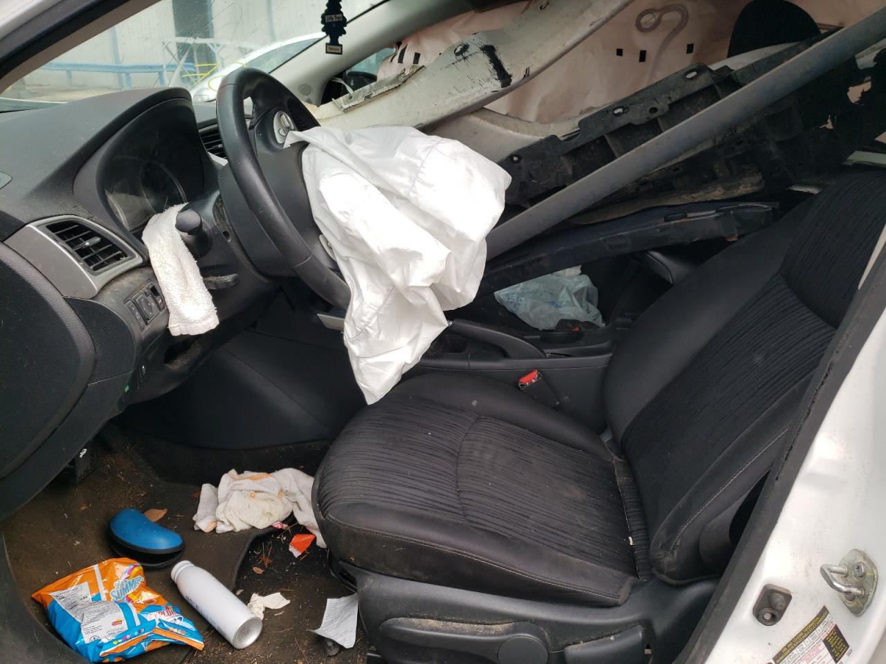 2019 Nissan Sentra VIN 3N1AB7AP7KY229080 Copart auction photo, front end damage thumbnail 7