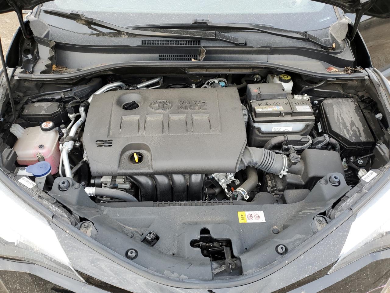 2021 Toyota C-HR VIN NMTKHMBX7MR129891 Copart auction photo, rear end / minor dent/scratches damage thumbnail 11