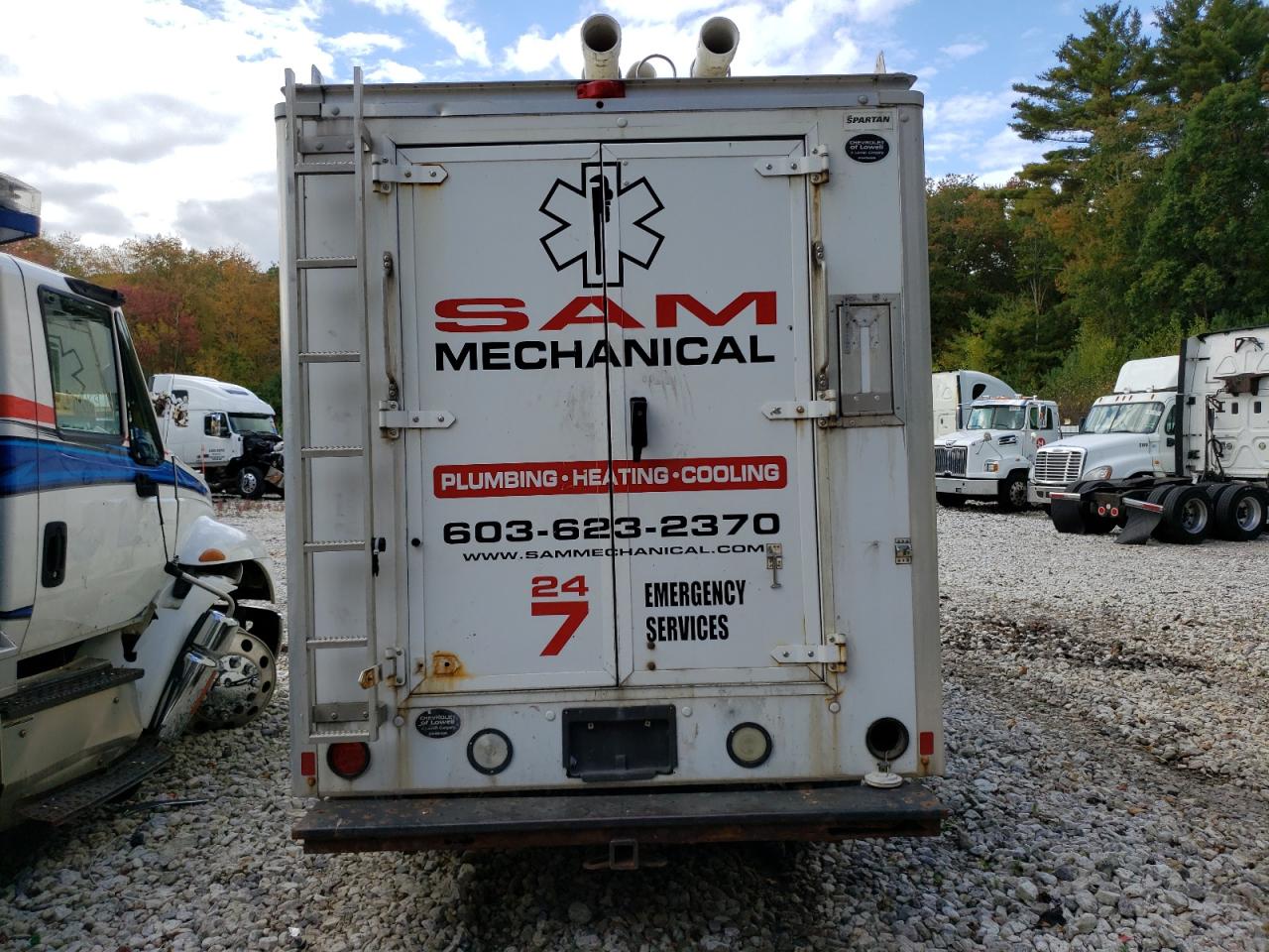 2010 Chevrolet Express VIN 1GB3G2AA6A1165028 Copart auction photo, front end / minor dent/scratches damage thumbnail 6