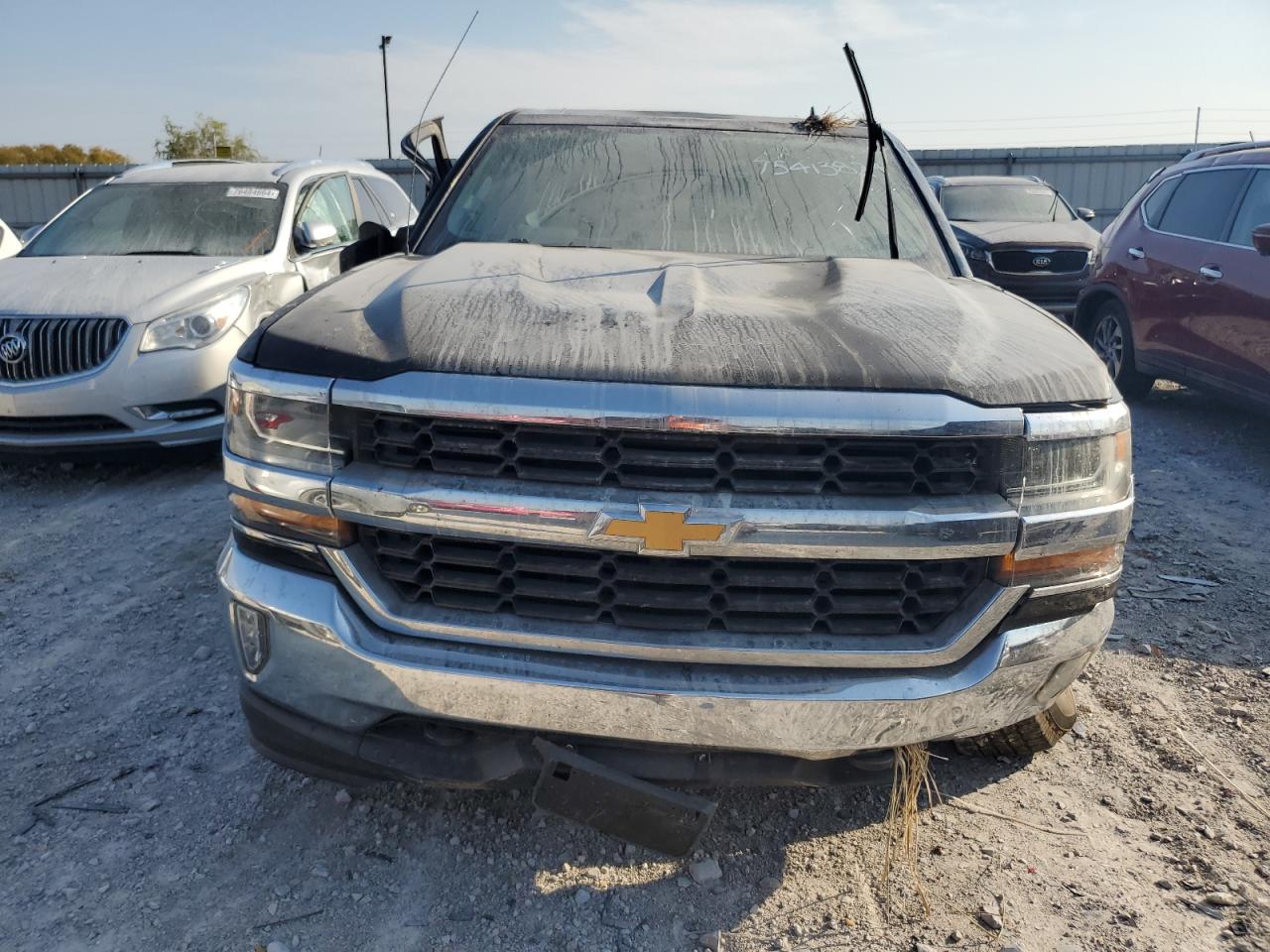 2017 Chevrolet Silverado VIN 1GCVKREC6HZ323855 Copart auction photo, all over damage thumbnail 5