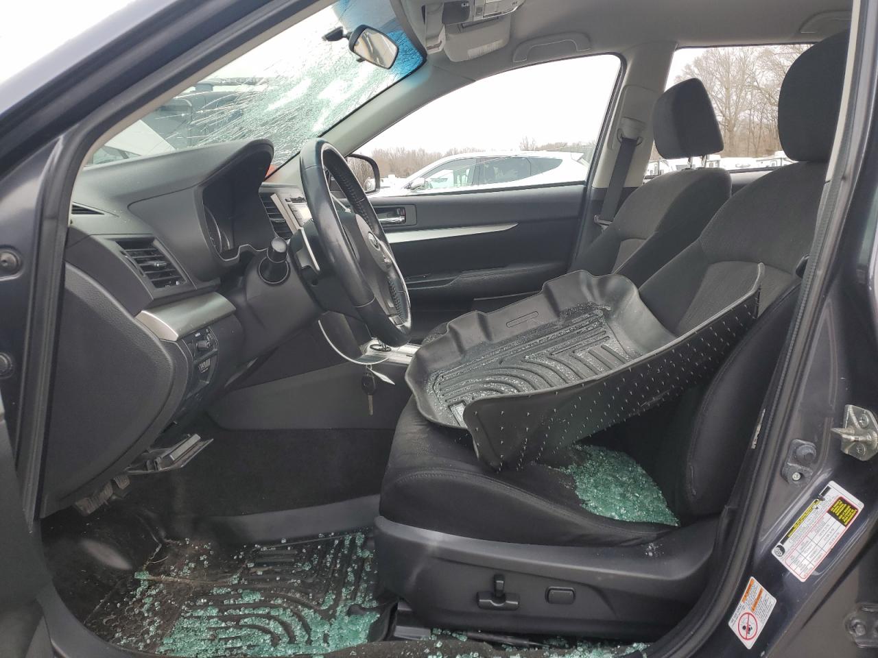 2013 Subaru Outback VIN 4S4BRBCC6D3200087 Copart auction photo, vandalism / front end damage thumbnail 7