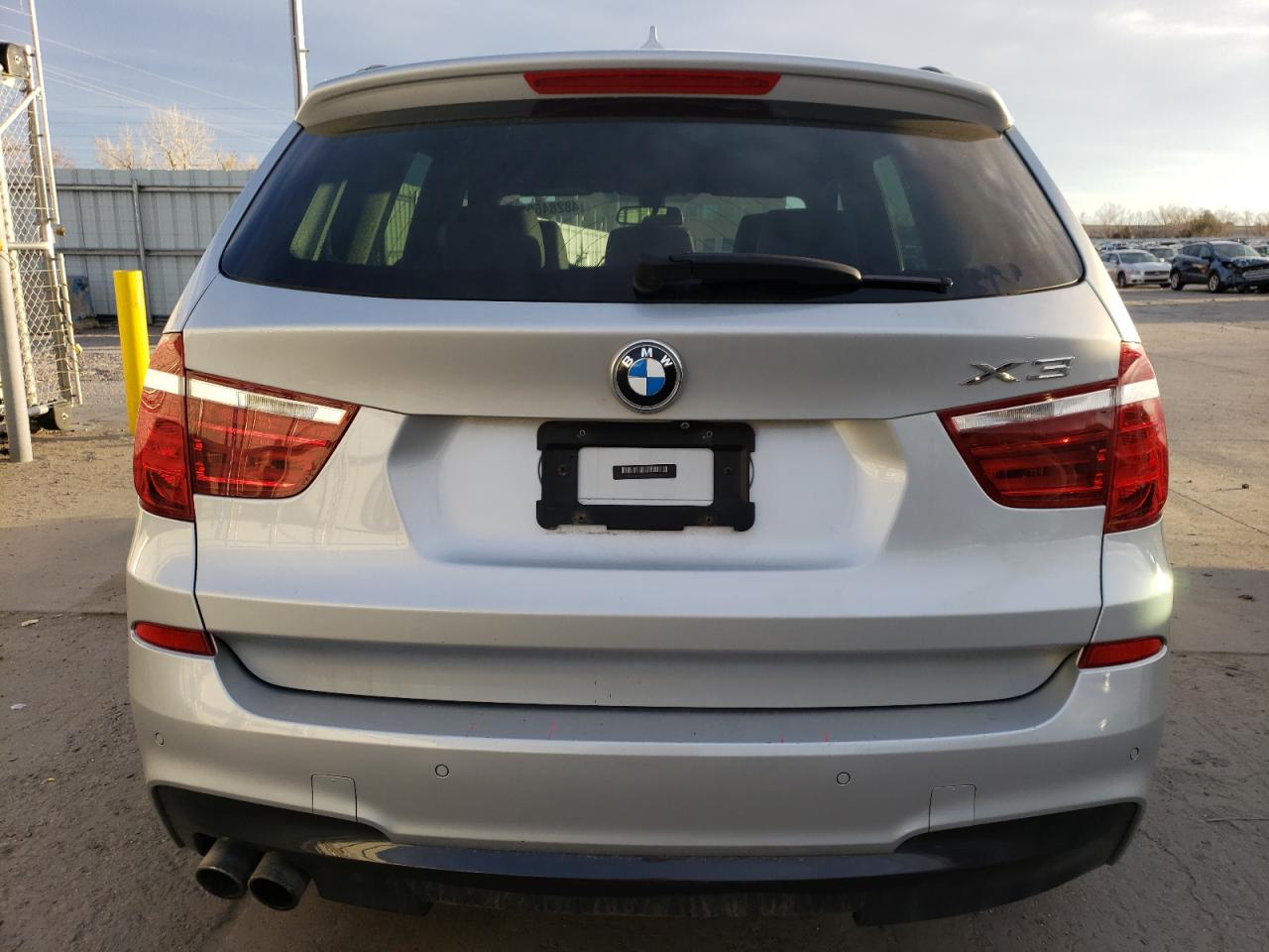 2015 BMW X3 VIN 5UXWX7C5XF0K32926 Copart auction photo, front end / minor dent/scratches damage thumbnail 6