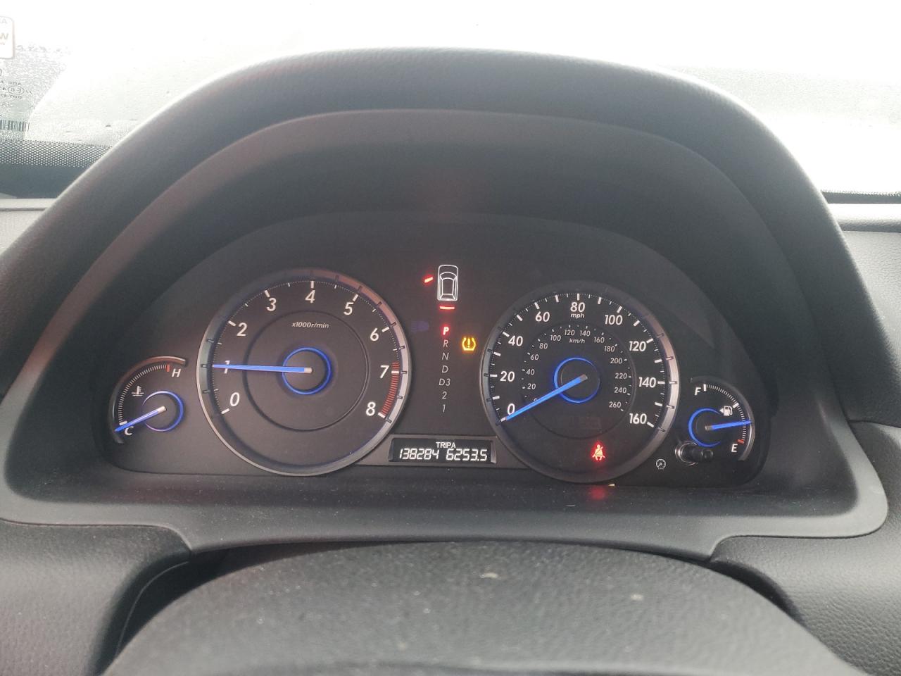 2012 Honda Crosstour VIN 5J6TF1H53CL000315 Copart auction photo, front end damage thumbnail 9