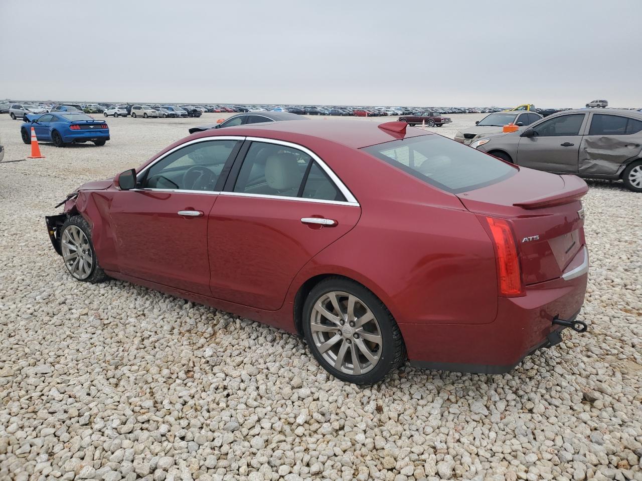 2017 Cadillac ATS VIN 1G6AB5RXXH0122598 Copart auction photo, front end damage thumbnail 2