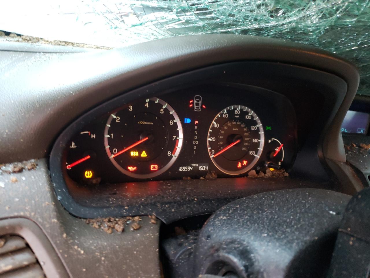 2009 Honda Accord VIN 1HGCP268X9A052360 Copart auction photo, all over / undercarriage damage thumbnail 9