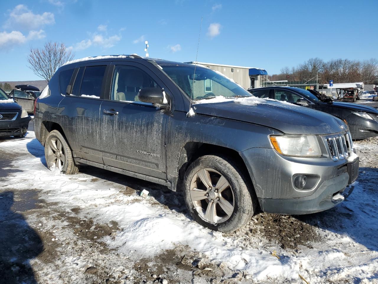 2012 Jeep Compass VIN 1C4NJDEB0CD589097 Copart auction photo, mechanical damage thumbnail 4