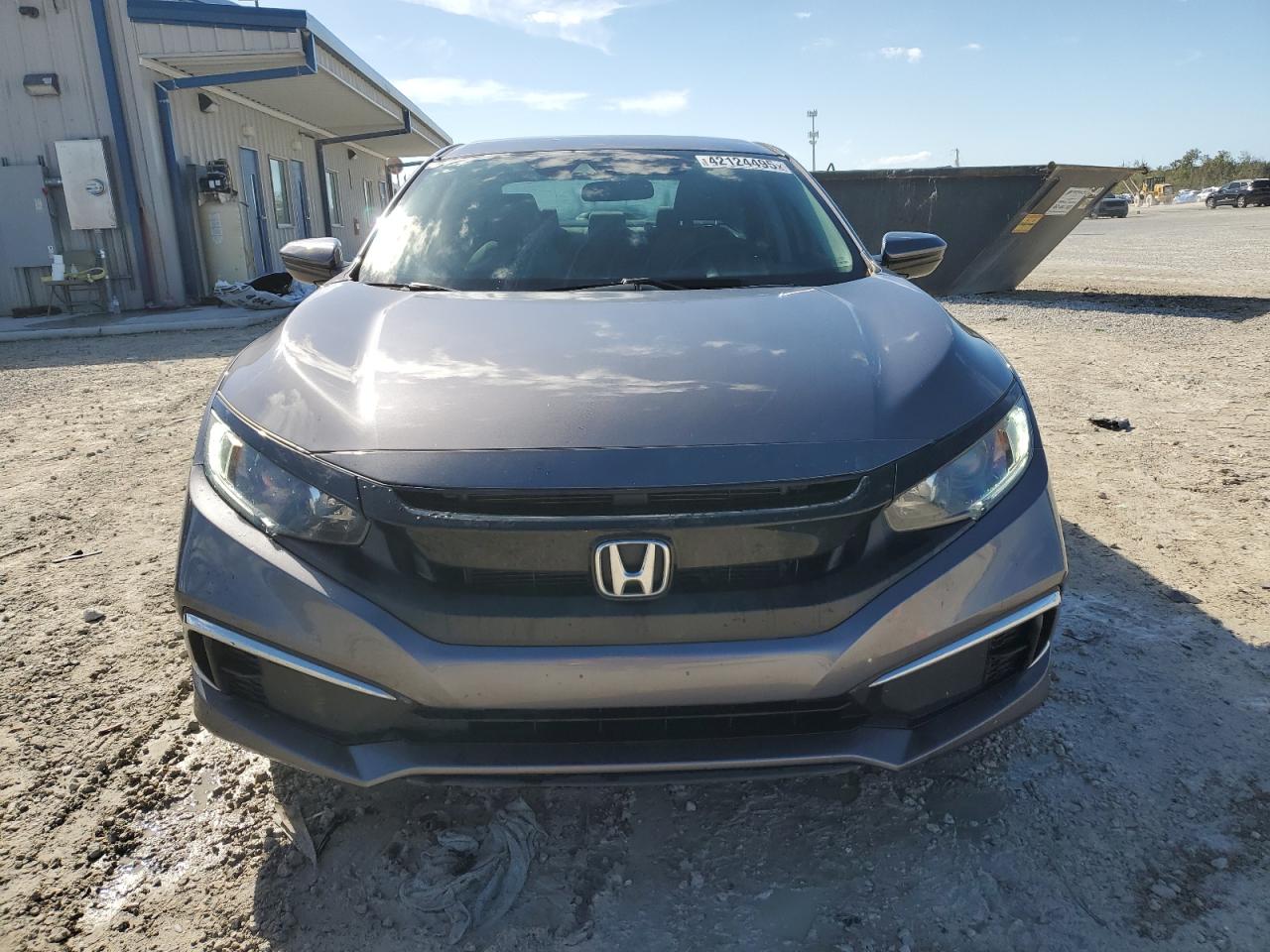 2020 Honda Civic VIN 19XFC2F63LE007724 Copart auction photo, rear end damage thumbnail 5