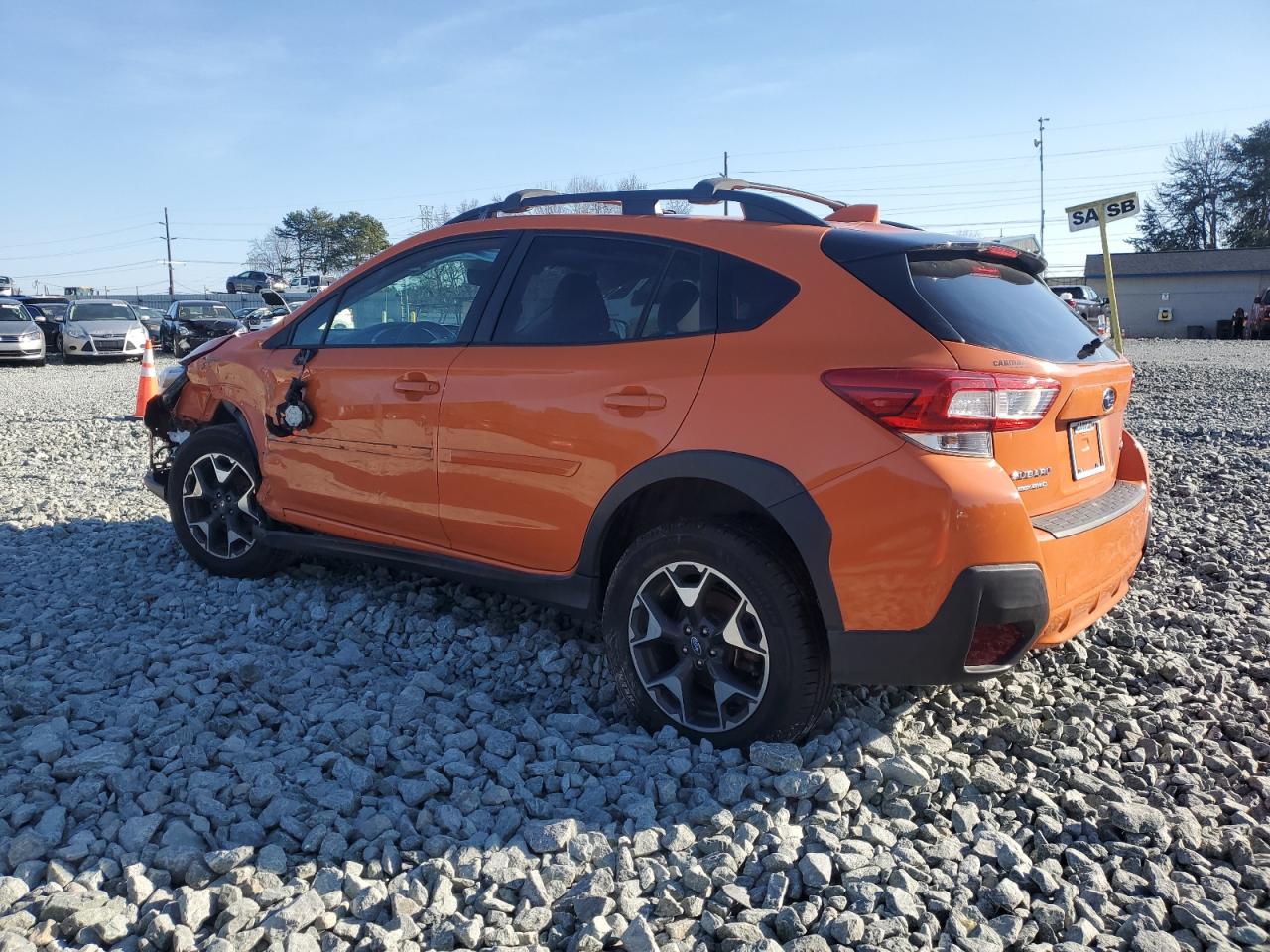 2019 Subaru XV VIN JF2GTAEC1KH326846 Copart auction photo, front end / side damage thumbnail 2