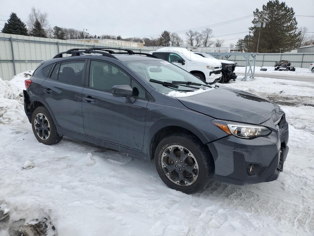 2021 Subaru XV VIN JF2GTAPC4M8342829 Copart auction photo, front end / rear end damage thumbnail 4
