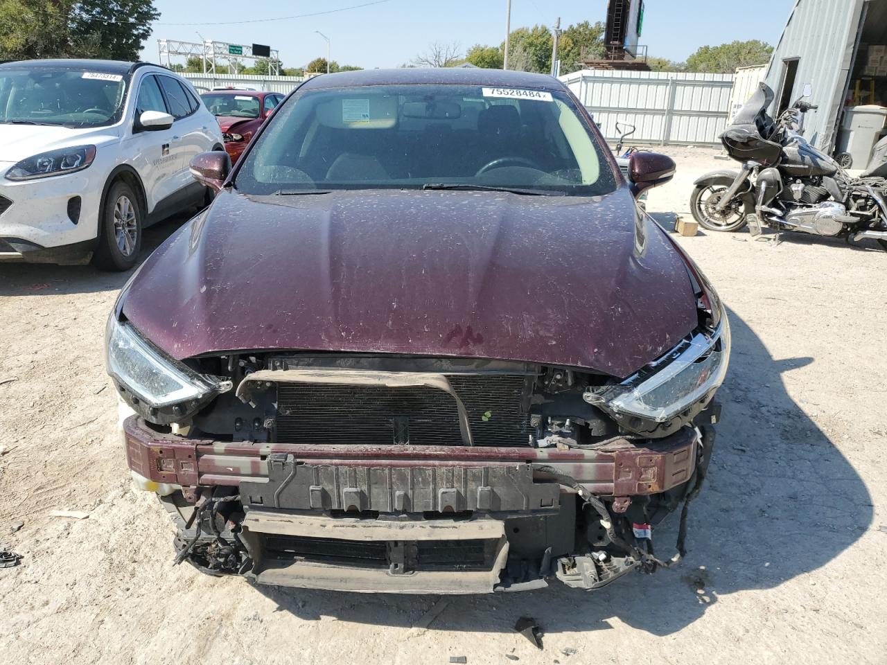 2017 Ford Fusion VIN 3FA6P0HD7HR311049 Copart auction photo, front end / minor dent/scratches damage thumbnail 5