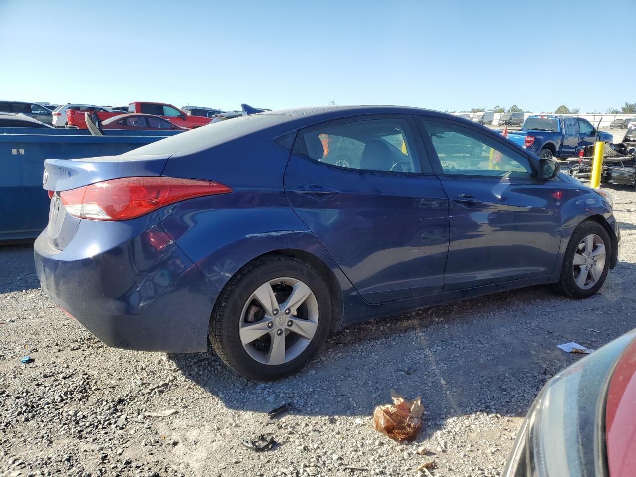 2013 Hyundai Elantra VIN KMHDH4AE1DU535912 Copart auction photo, all over / minor dent/scratches damage thumbnail 3