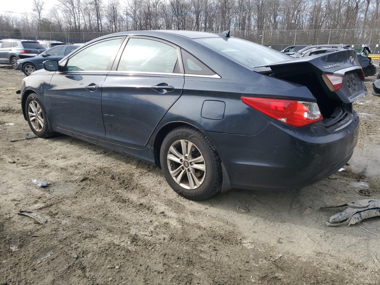 2012 Hyundai Sonata VIN 5NPEB4AC7CH496468 Copart auction photo, rear end damage thumbnail 2