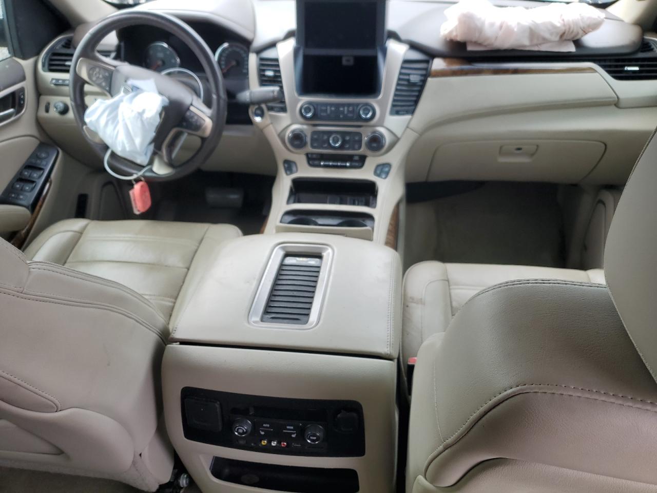 2015 GMC Yukon VIN 1GKS2CKJ3FR683380 Copart auction photo, front end / side damage thumbnail 8