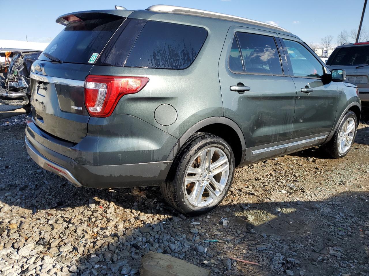 2016 Ford Explorer VIN 1FM5K8D84GGD00281 Copart auction photo, front end damage thumbnail 3