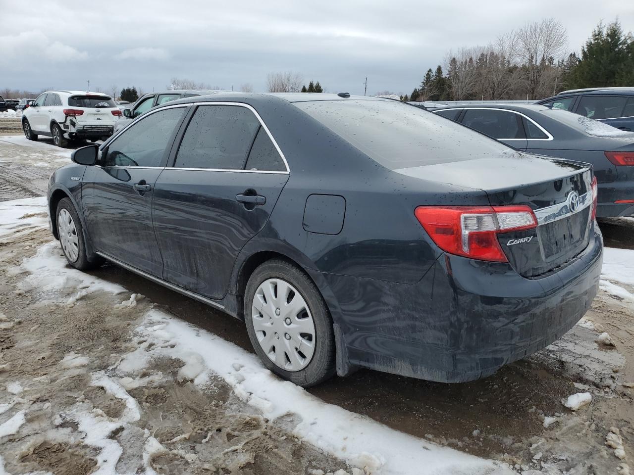 2012 Toyota Camry VIN 4T1BD1FK9CU001121 Copart auction photo, front end / side damage thumbnail 2