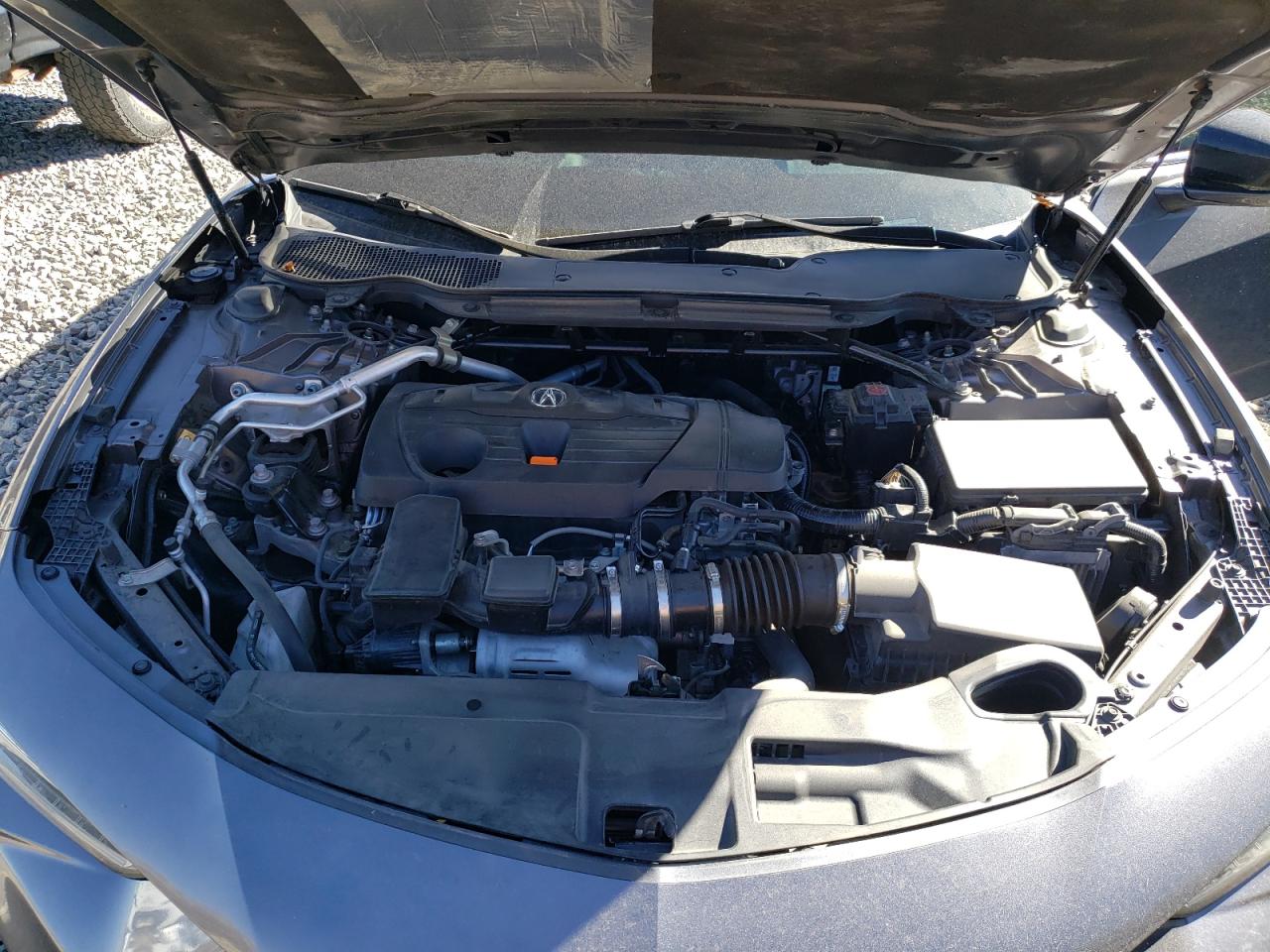 2021 Acura TLX VIN 19UUB6F42MA004903 Copart auction photo, side damage thumbnail 11