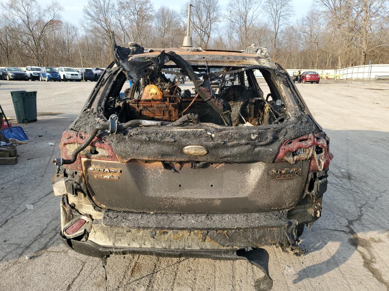 2016 Subaru Outback VIN 4S4BSANC0G3291745 Copart auction photo, burn damage thumbnail 6