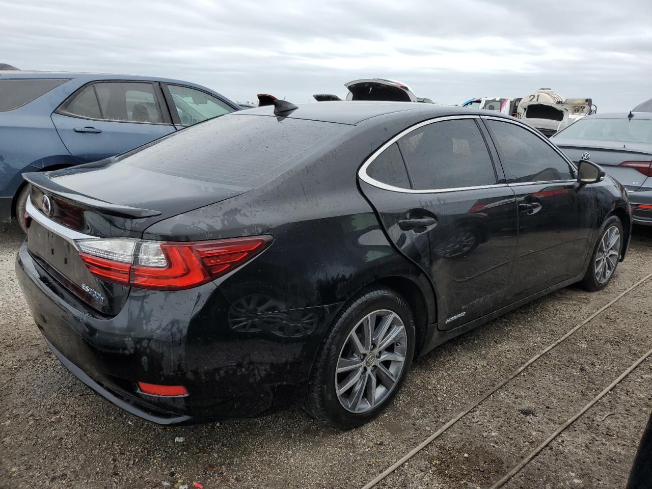 2016 Lexus ES VIN JTHBW1GG8G2102580 Copart auction photo, water/flood damage thumbnail 3