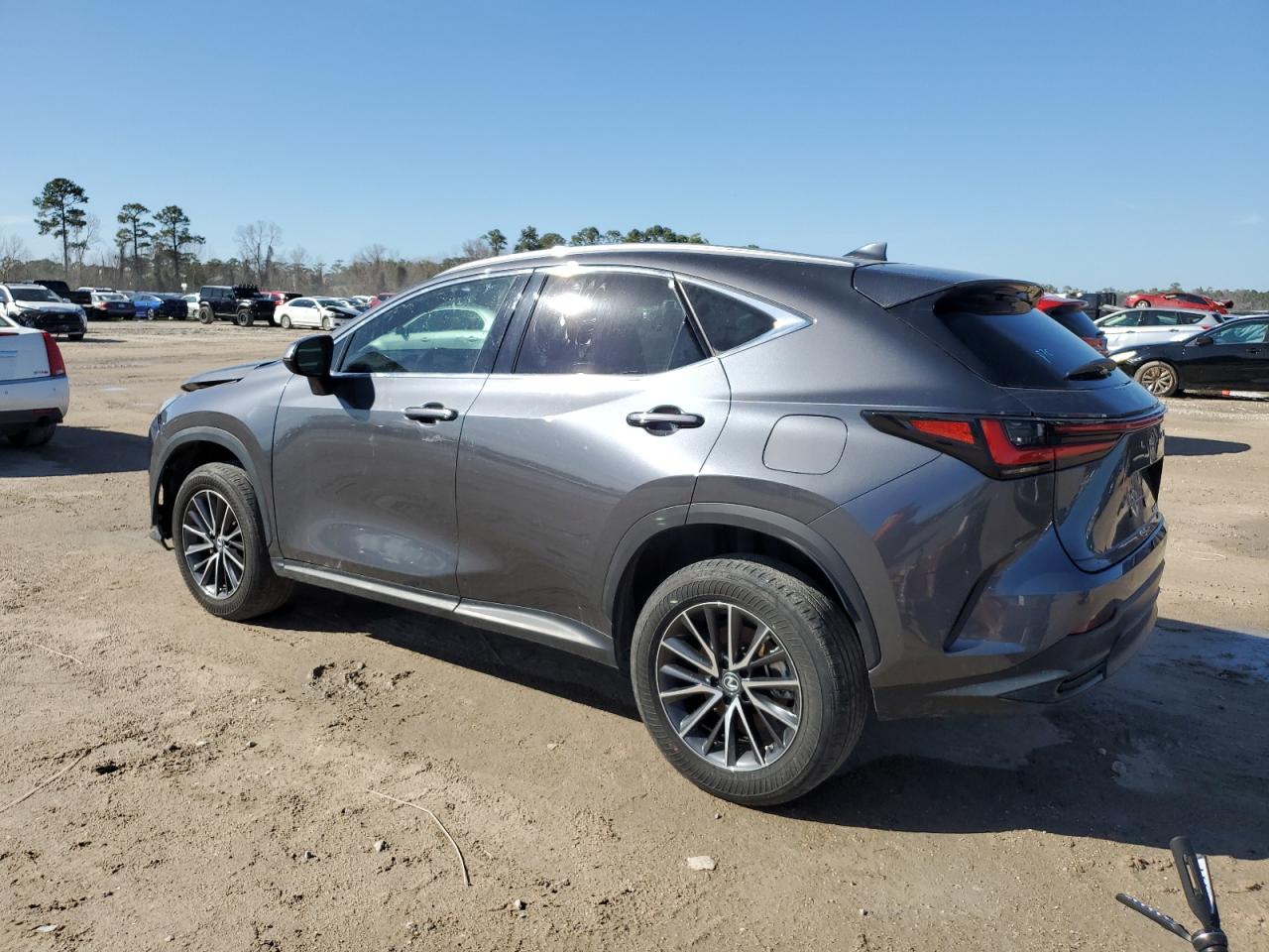 2023 Lexus NX VIN 2T2GGCEZ2PC016215 Copart auction photo, front end / minor dent/scratches damage thumbnail 2