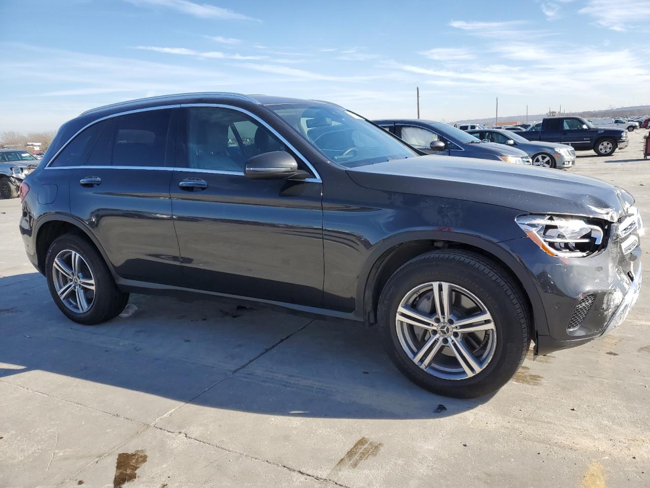 2021 Mercedes-Benz GLC VIN W1N0G8DB5MF877262 Copart auction photo, front end damage thumbnail 4