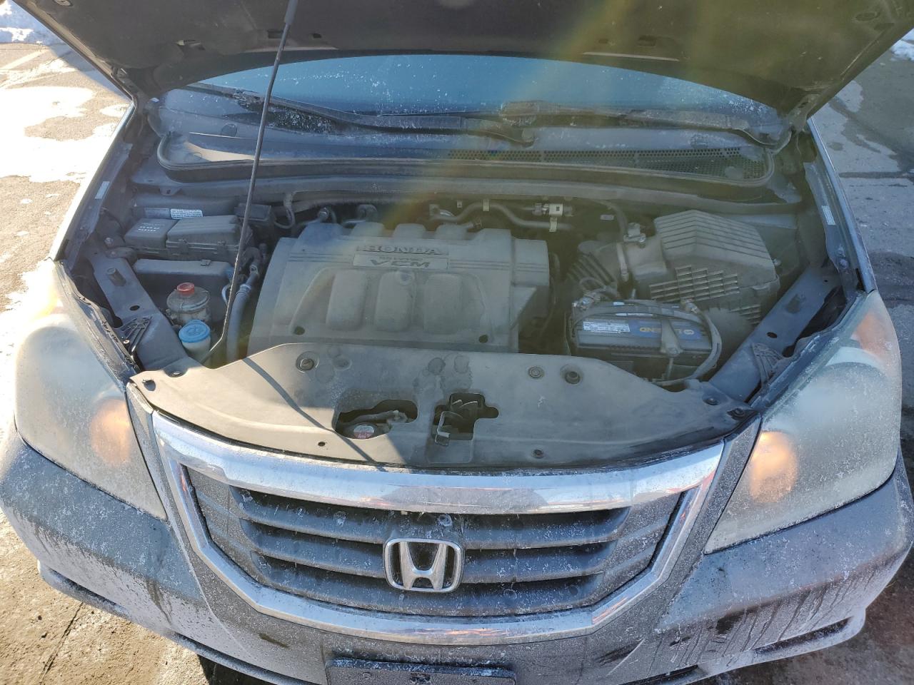 2010 Honda Odyssey VIN 5FNRL3H78AB044199 Copart auction photo, rear end damage thumbnail 12