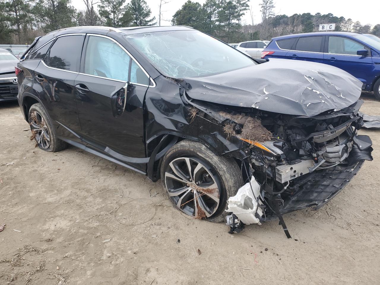 2016 Lexus RX VIN 2T2BZMCA8GC032006 Copart auction photo, biohazard/chemical / rollover damage thumbnail 4