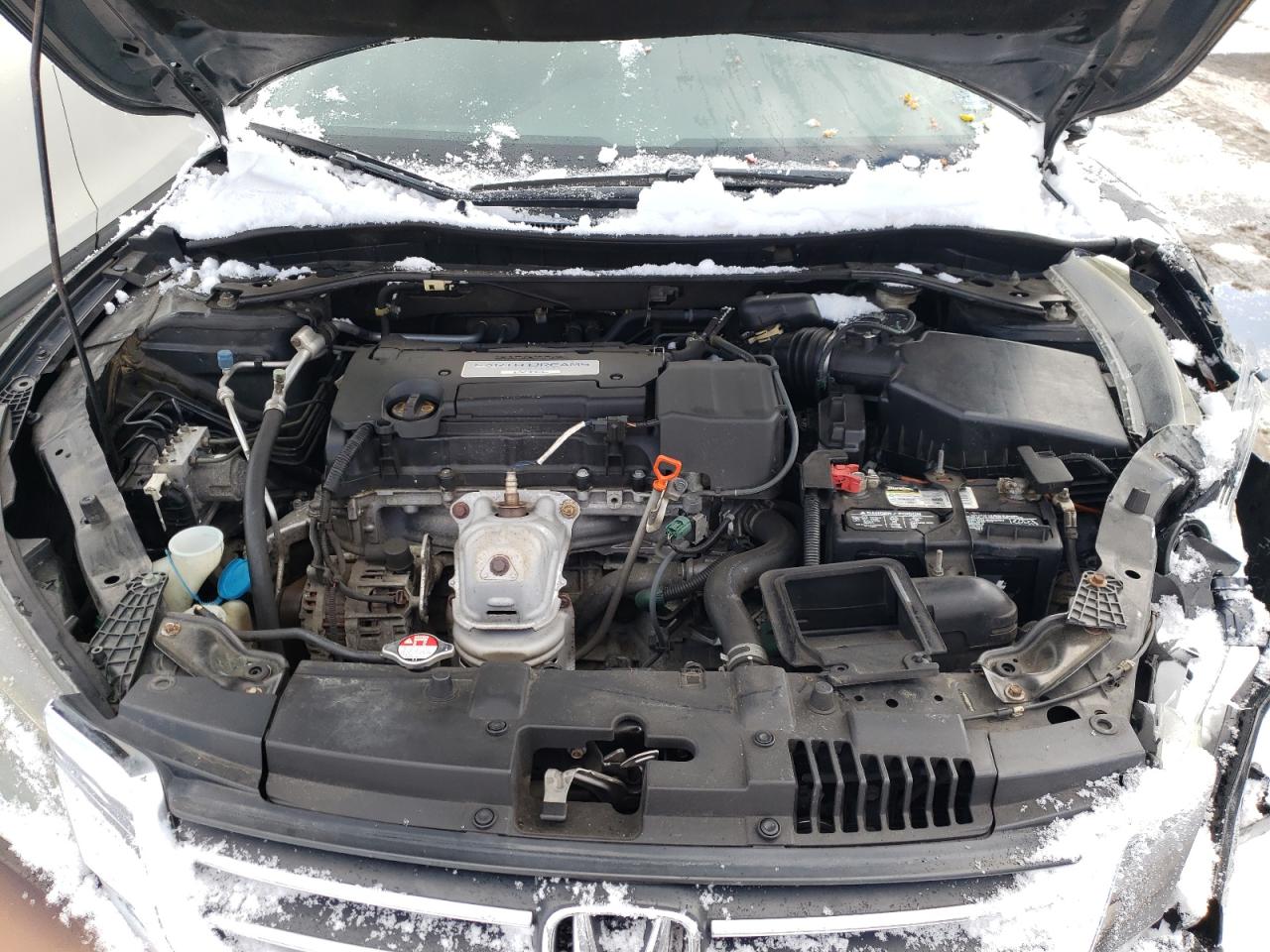 2014 Honda Accord VIN 1HGCR2F77EA093878 Copart auction photo, rear end / front end damage thumbnail 11