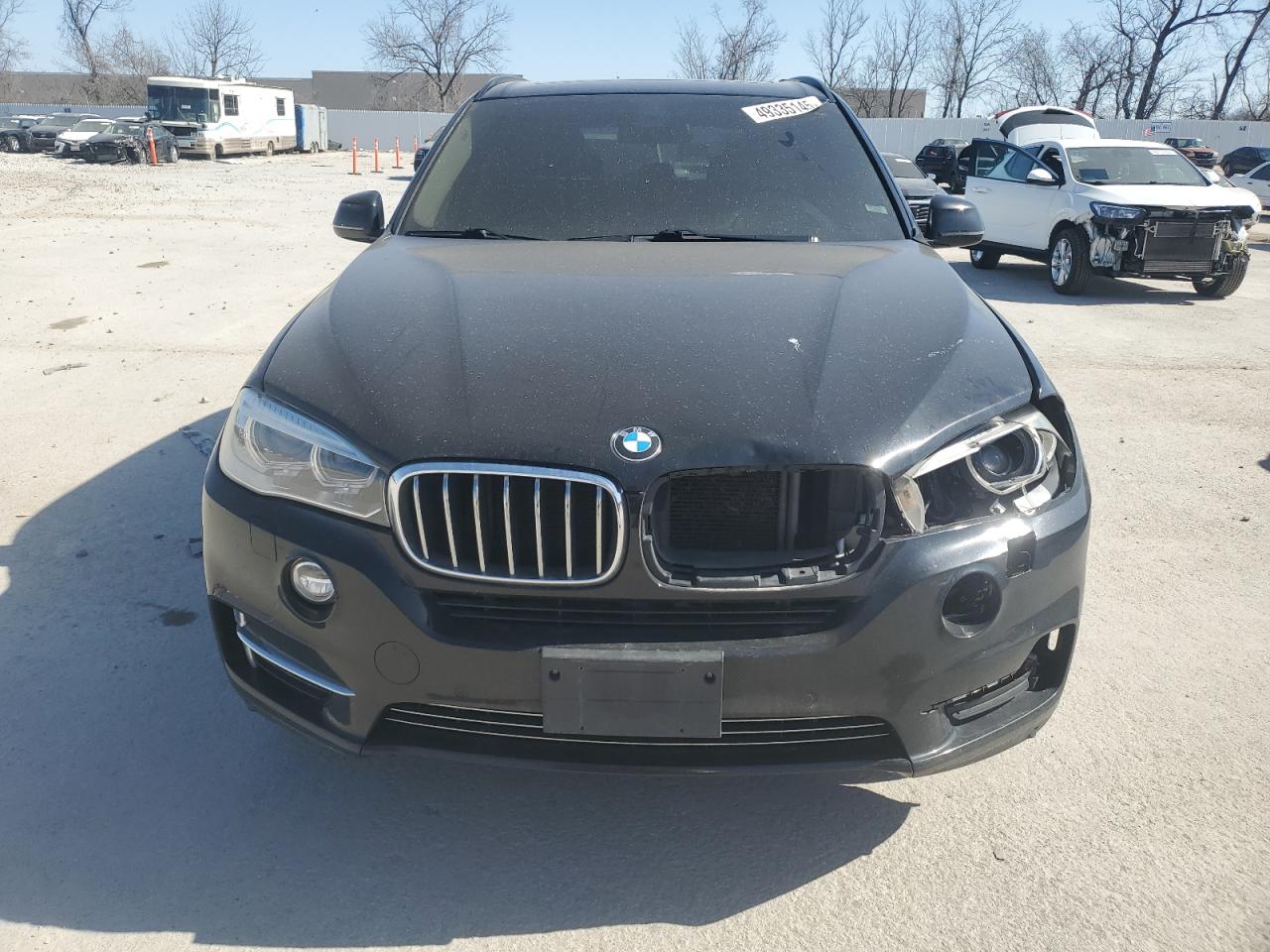 2014 BMW X5 VIN 5UXKR0C5XE0H22820 Copart auction photo, front end damage thumbnail 5