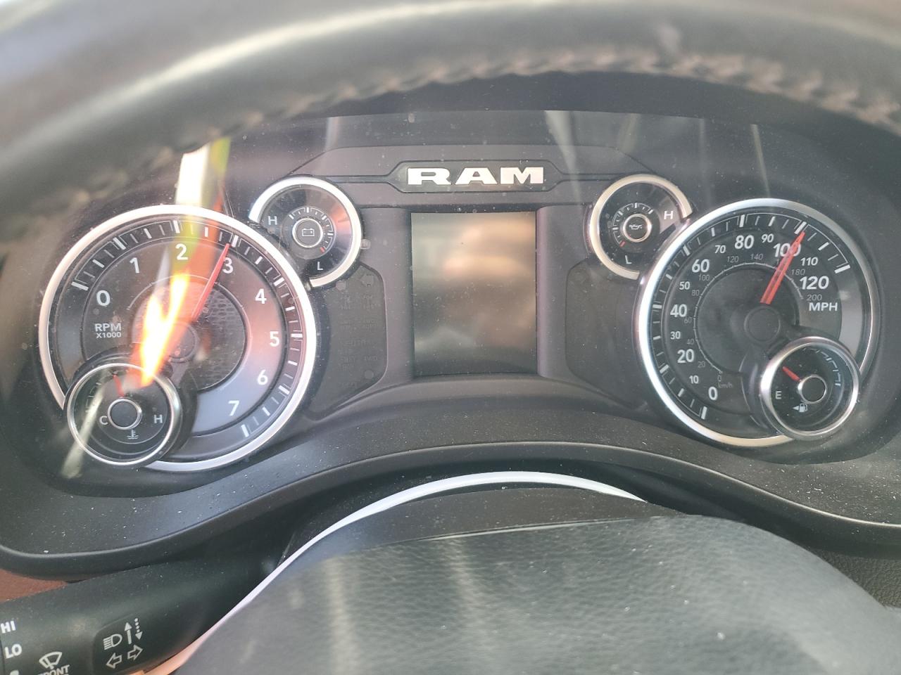 2019 RAM 1500 VIN 1C6SRFBT2KN918161 Copart auction photo, front end / side damage thumbnail 9