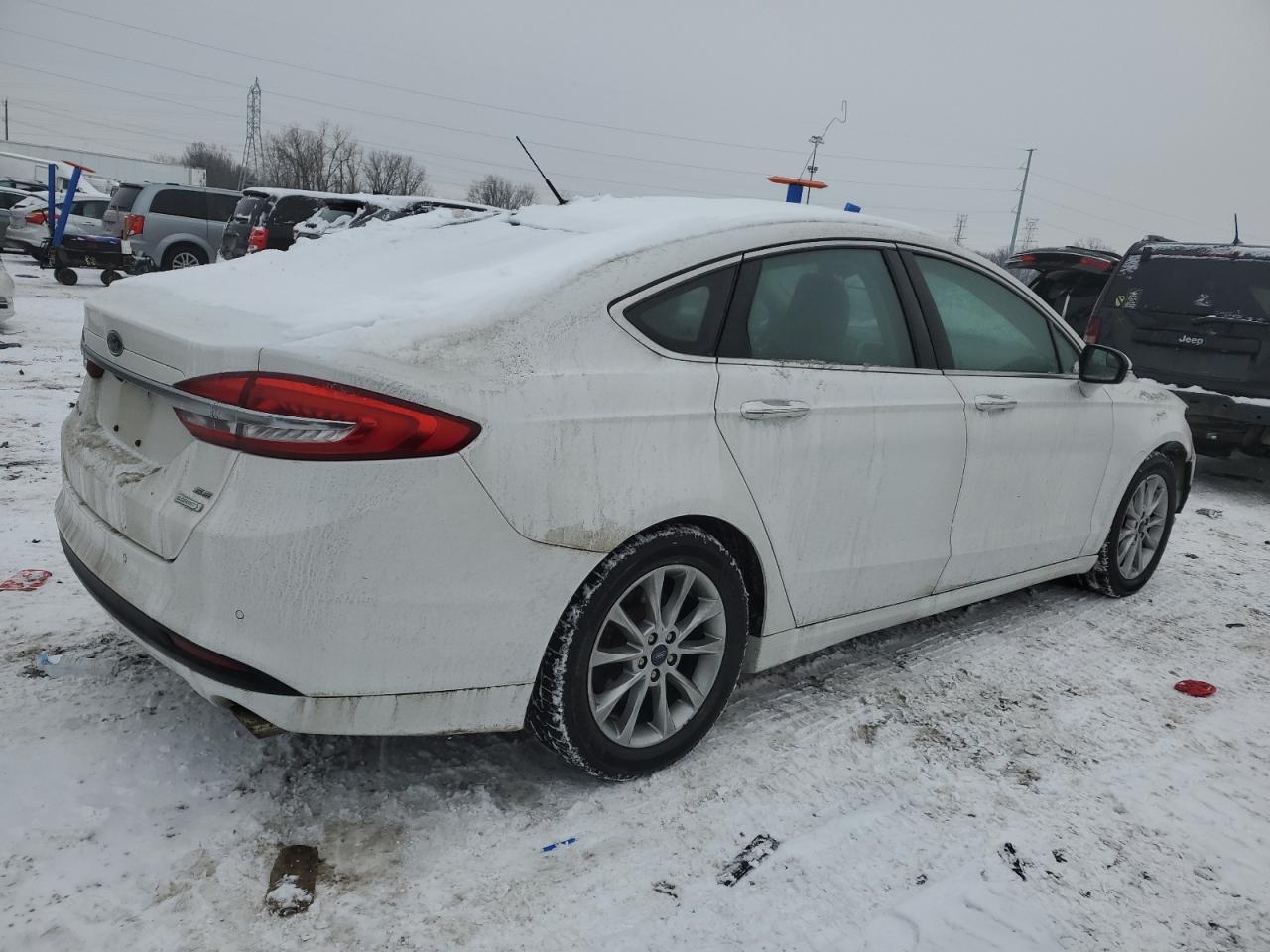 2017 Ford Fusion VIN 3FA6P0HD2HR365939 Copart auction photo, front end damage thumbnail 3