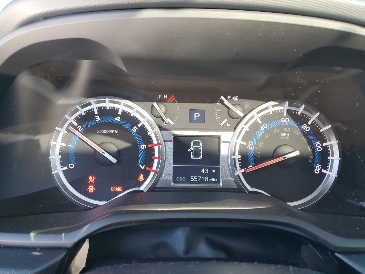 2019 Toyota 4Runner VIN JTEBU5JR1K5715488 Copart auction photo, rear end damage thumbnail 9