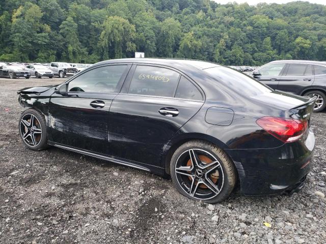 2021 Mercedes-Benz A-klasse VIN W1K3G5BB4MJ293055 Copart auction photo, front end / side damage thumbnail 2