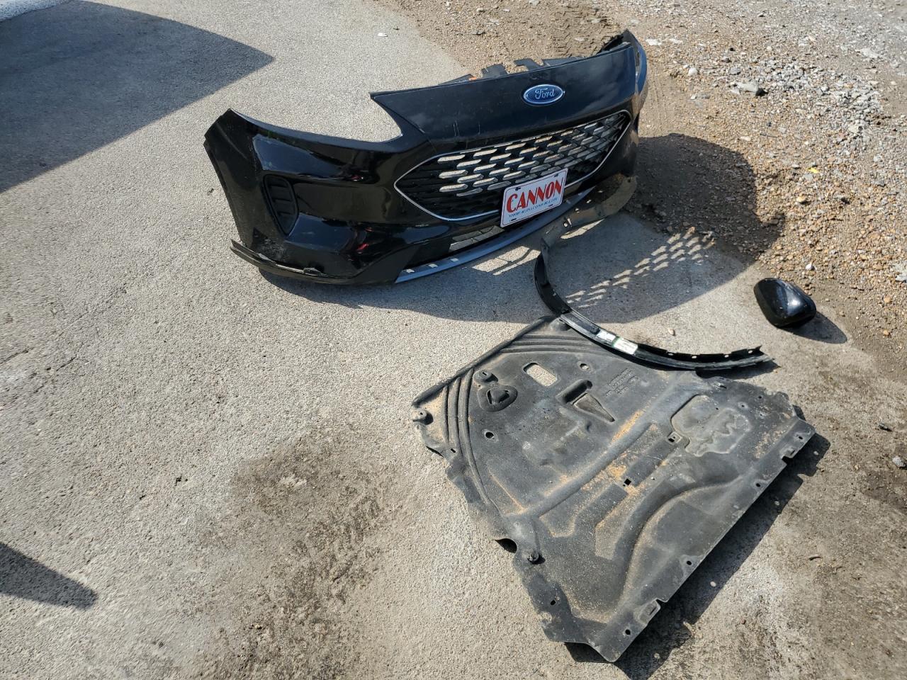 2020 Ford Escape VIN 1FMCU0G68LUB22285 Copart auction photo, front end damage thumbnail 13