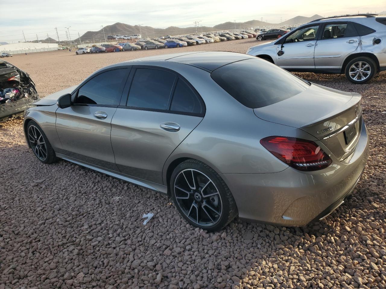 2020 Mercedes-Benz C-klasse VIN W1KWF8DB9LR601643 Copart auction photo, front end damage thumbnail 2