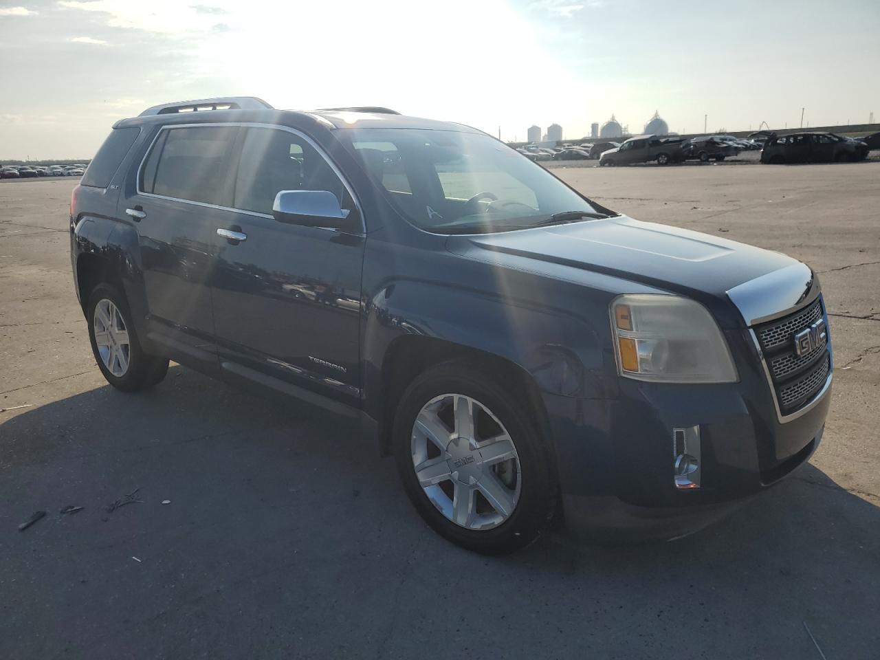 2010 GMC Terrain VIN 2CTALHEWXA6309186 Copart auction photo, front end / undercarriage damage thumbnail 4