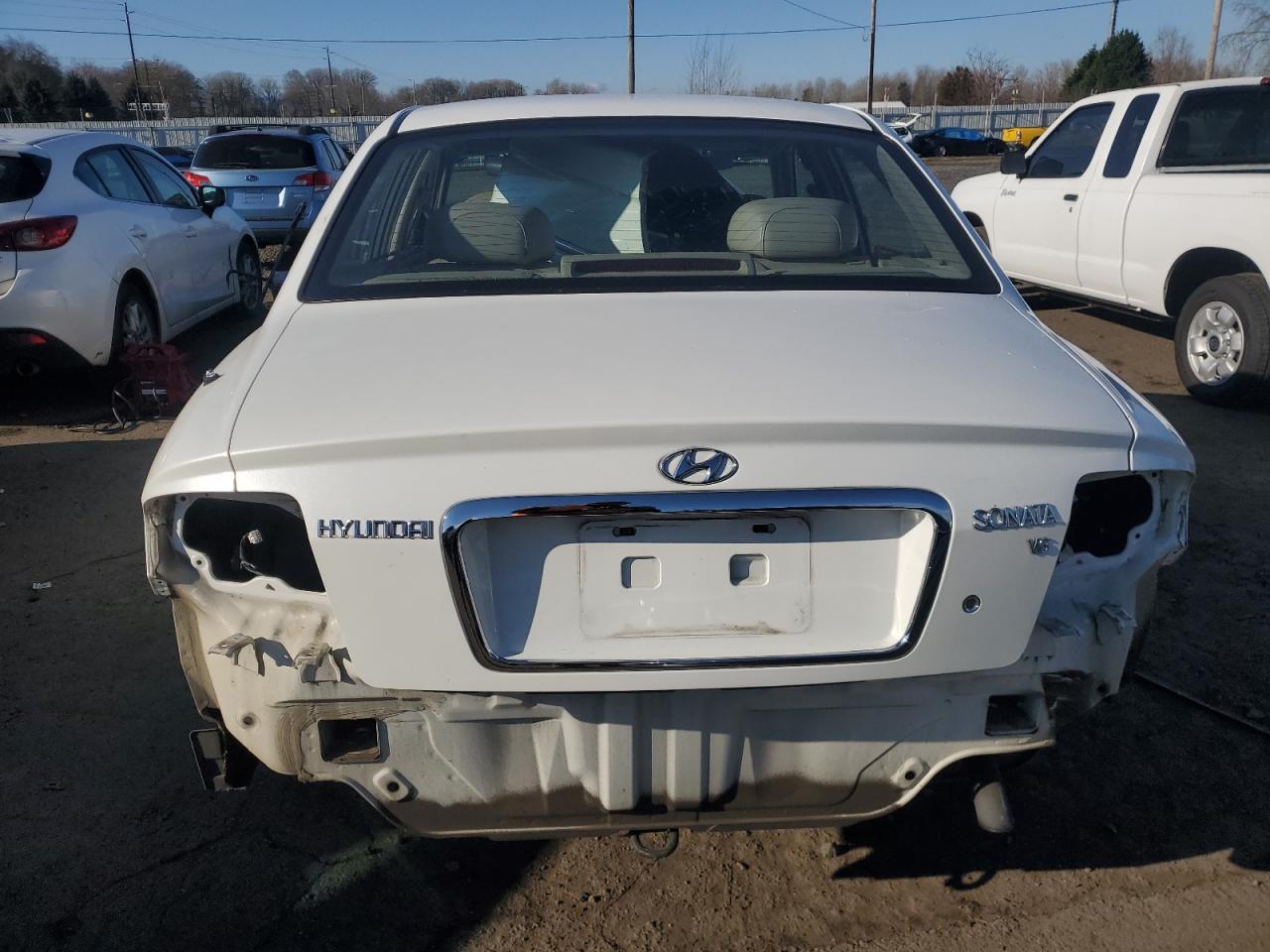 2005 Hyundai Sonata VIN KMHWF35H95A143678 Copart auction photo, all over damage thumbnail 6