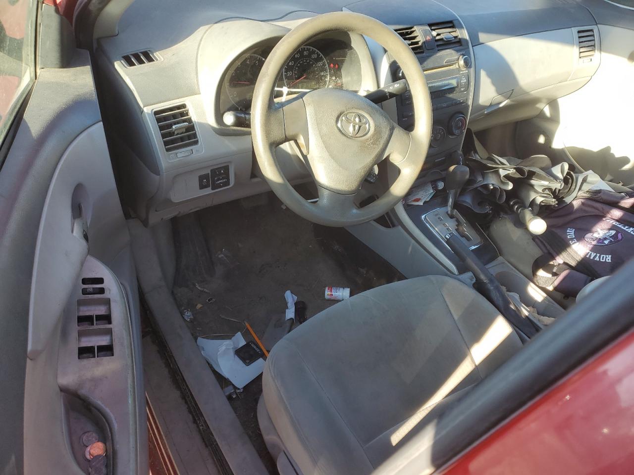 2010 Toyota Corolla VIN 1NXBU4EE1AZ283961 Copart auction photo, rear end / front end damage thumbnail 8