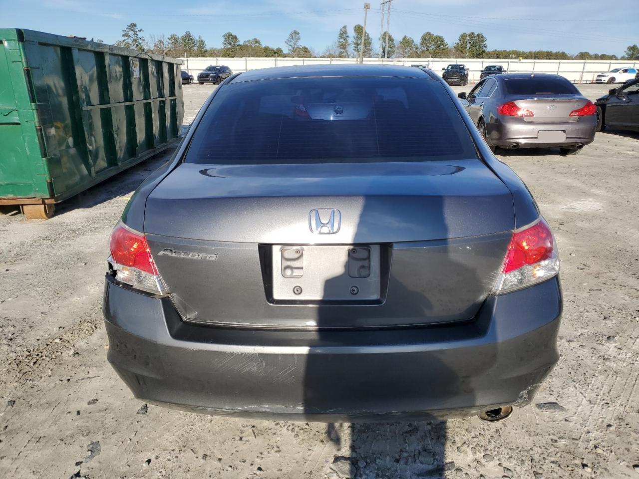 2010 Honda Accord VIN 1HGCP2F48AA110449 Copart auction photo, rear end / front end damage thumbnail 6