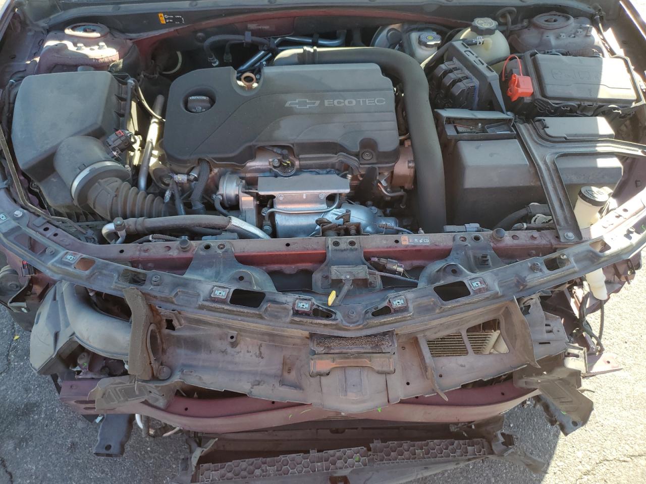2016 Chevrolet Malibu VIN 1G1ZB5ST9GF329205 Copart auction photo, front end damage thumbnail 11