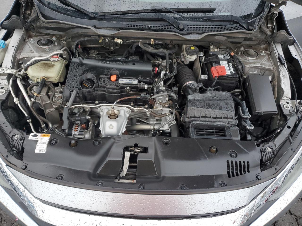 2016 Honda Civic VIN 19XFC2F53GE235106 Copart auction photo, rear end damage thumbnail 11