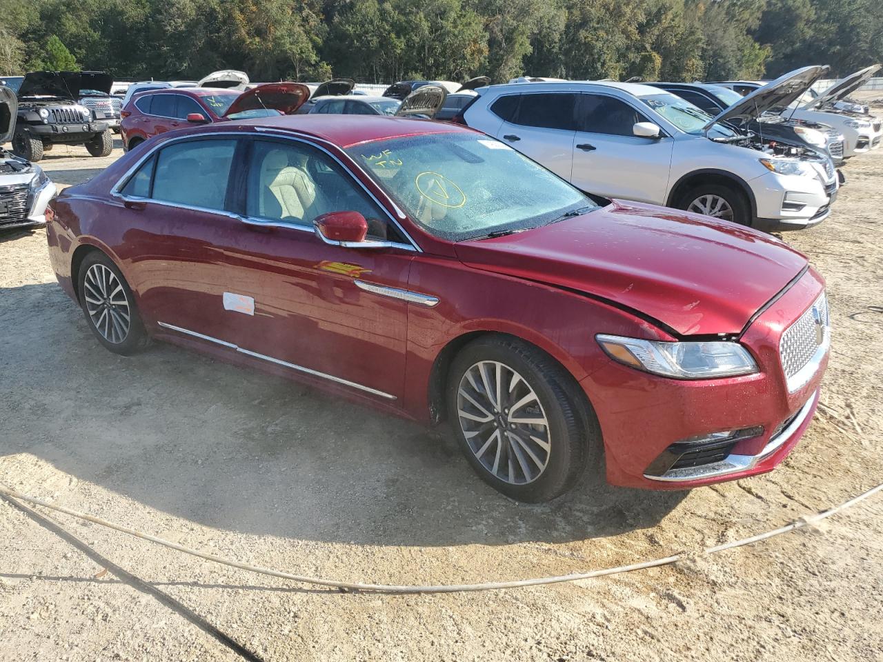 2019 Lincoln Continental VIN 1LN6L9SK4K5605760 Copart auction photo, water/flood damage thumbnail 4
