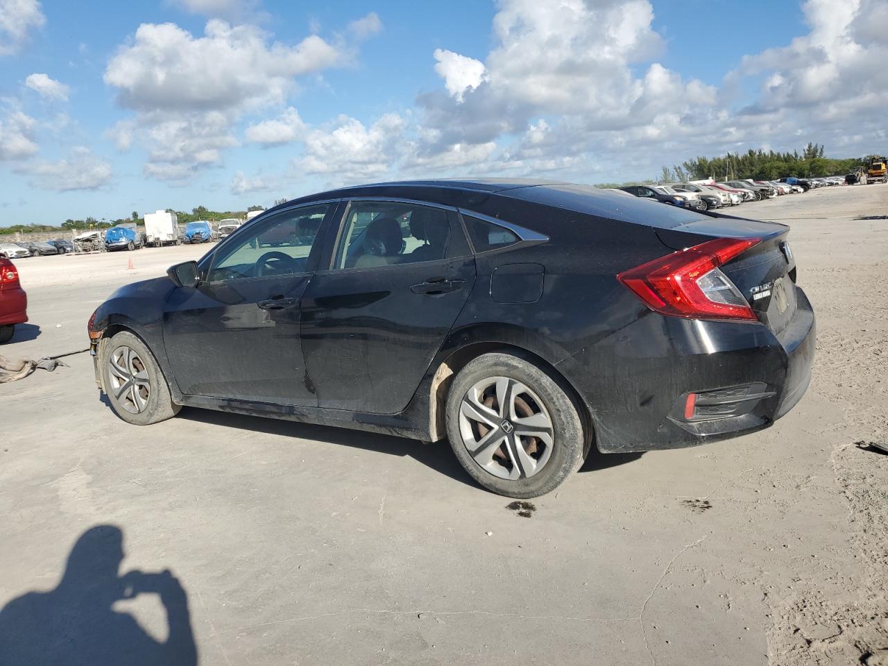 2018 Honda Civic VIN 19XFC2F50JE016286 Copart auction photo, front end damage thumbnail 2