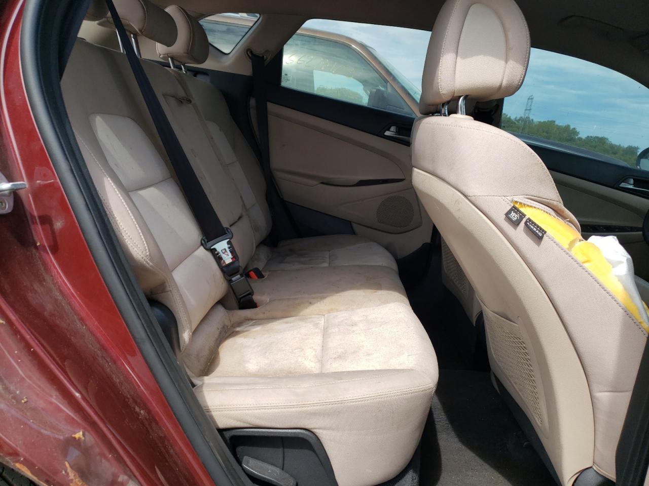 2018 Hyundai Tucson VIN KM8J33A4XJU600352 Copart auction photo, front end / side damage thumbnail 11