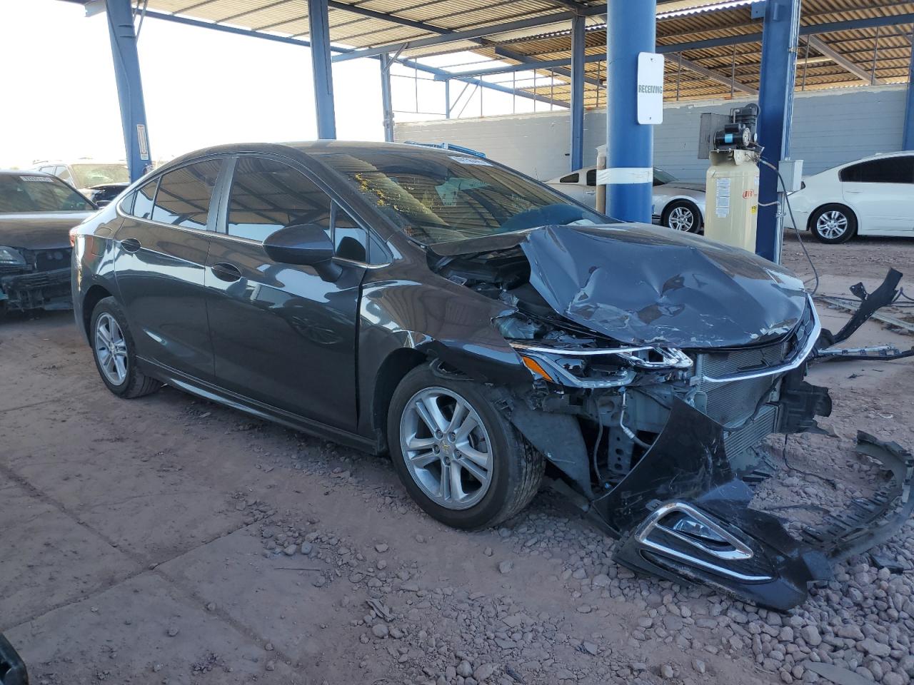 2017 Chevrolet Cruze VIN 1G1BE5SM3H7111127 Copart auction photo, front end damage thumbnail 4