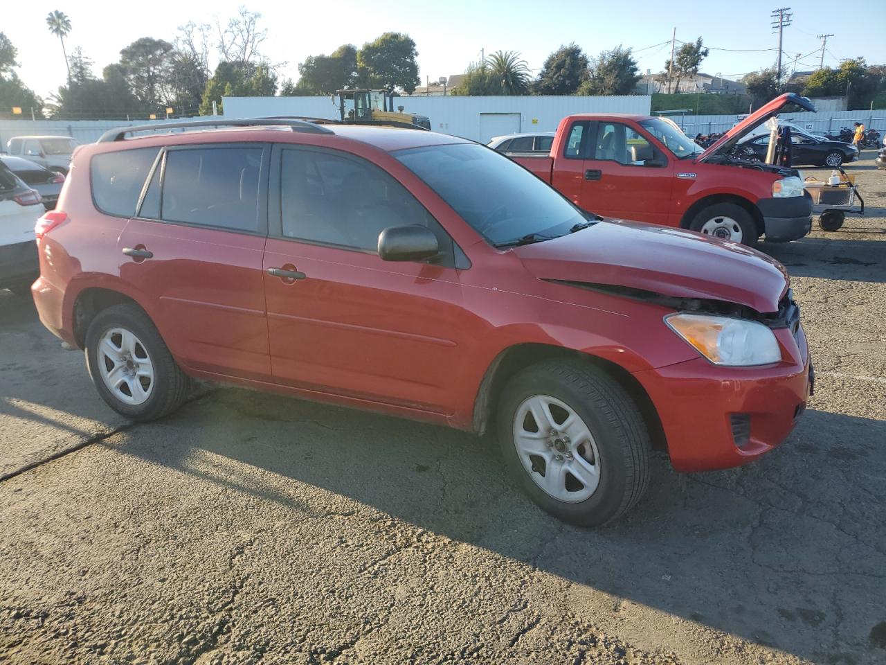 2012 Toyota RAV 4 VIN 2T3ZF4DV2CW143079 Copart auction photo, front end damage thumbnail 4