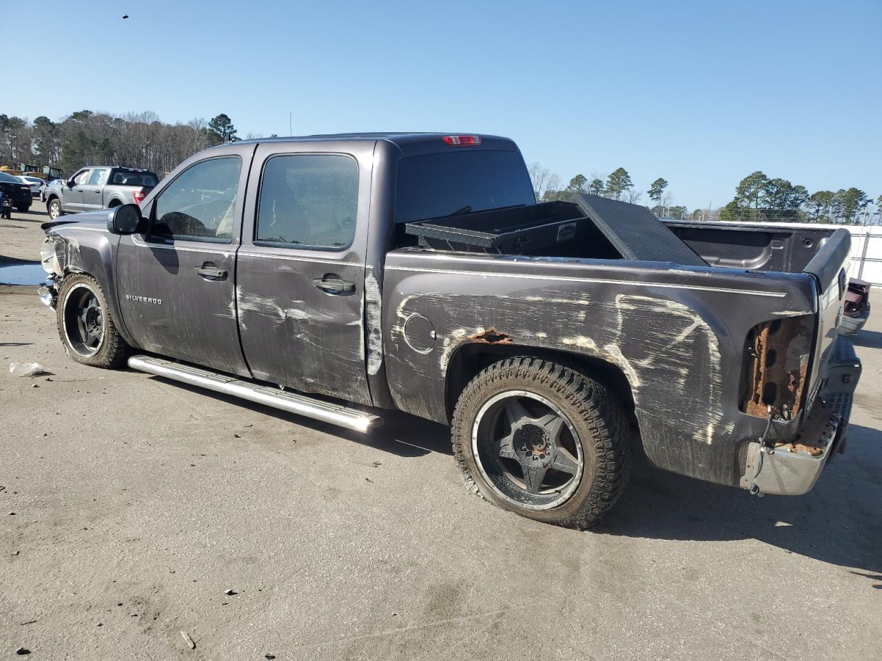 2010 Chevrolet Silverado VIN 3GCRKREA8AG197648 Copart auction photo, all over damage thumbnail 2