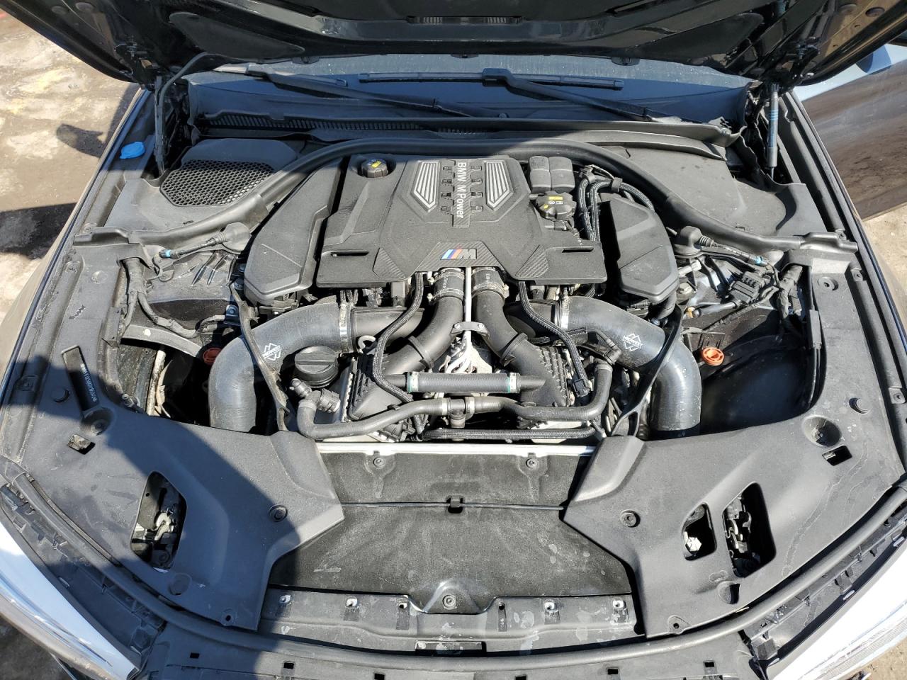 2019 BMW M5 VIN WBSJF0C56KB285040 Copart auction photo, front end / side damage thumbnail 11